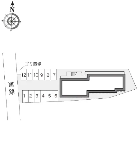 ★手数料０円★福岡市東区和白丘２丁目 月極駐車場